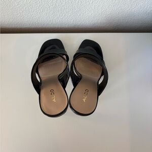 Aldo Black Heeled Elegance